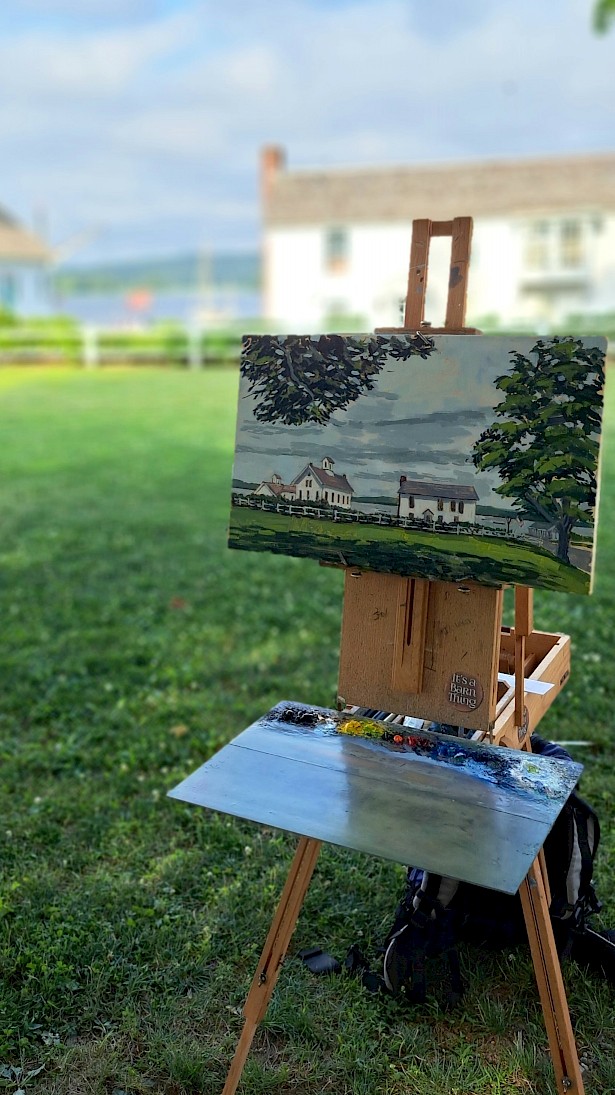 Plein Air on the CT River